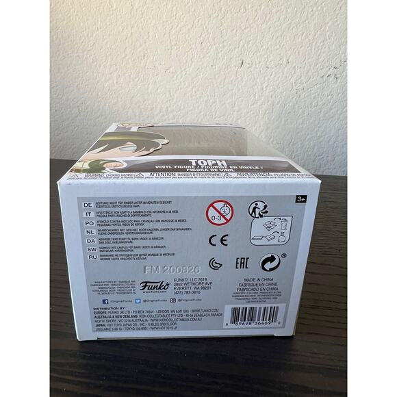 Toph Avatar Last Airbender Funko Pop #537 Nickelodeon Animation Cartoon Anime - Picture 6 of 6